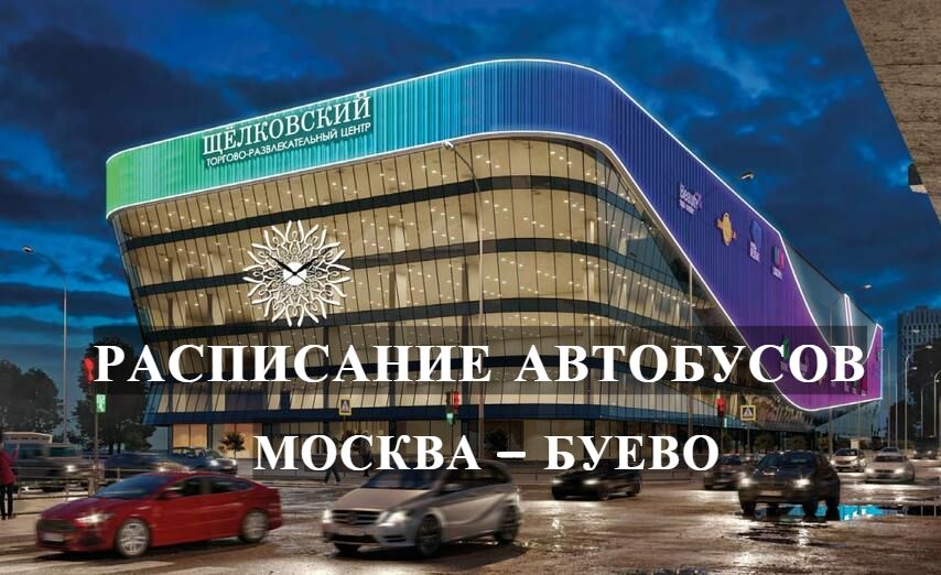 Автобус Москва — Буево